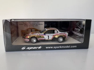 1:43 Spark RFS026 Porsche 924 Carrera GTS Rohrl rally Antibes 1981 - Photo 1/3