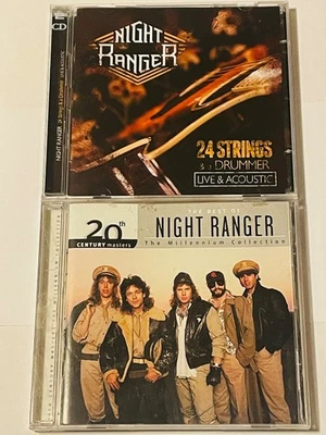 NIGHT RANGER 24 STRINGS & A DRUMMER LIVE & ACOUSTIC CD + DVD SET +BONUS CD !! Foto 1 de 2