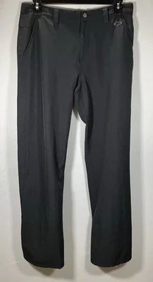 Oakley Golf Performance Pants Mens Lightweight Black 36x34 Stretch - Image 1 of 4