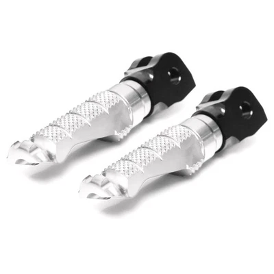 Clavijas delanteras plateadas CNC R-FIGHT para Ducati Streetfighter 848/S 12 13 14 15 Foto 1 de 4