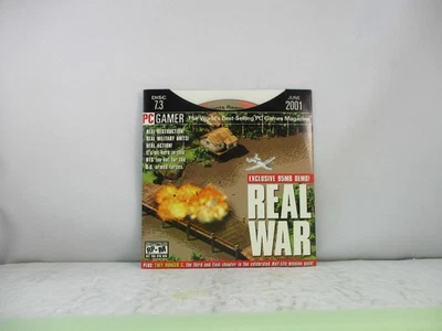 PC Gamer Magazine CD - Real War - They Hunger 3 - Kohan - Disc 7.3 June 2001 - Image 1 of 2