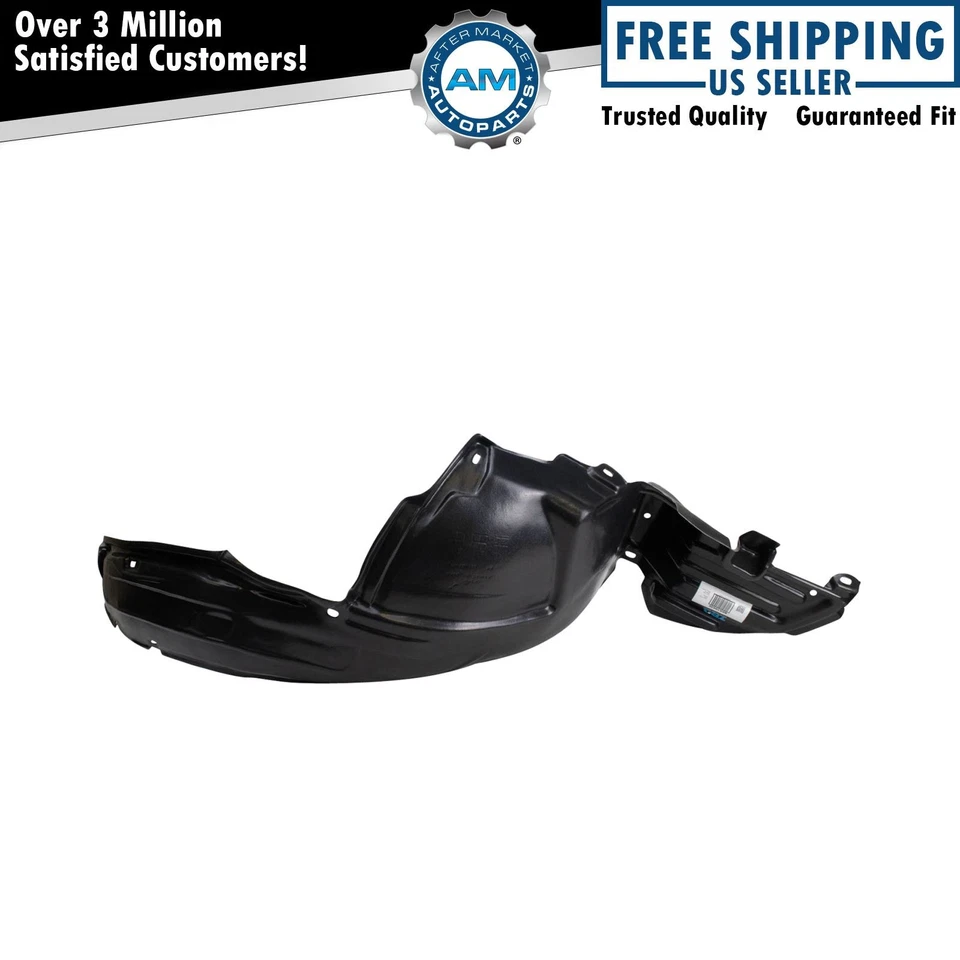 Guardabarros interior delantero derecho negro para Subaru Legacy SU1249104 2000-2004 Foto 1 de 4