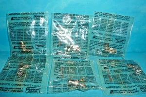 6 Amphenol 90 Deg BNC Connectors (M/F) Adapters NOS Sealed - Picture 1 of 3