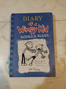 Jeff Kinney, Diary of a Wimpy Kid, Rodrick Rules. Hardcover Book 2008 - Picture 1 of 3
