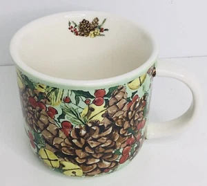 Pinecones & Bells Kaffeebecher ALLOVER Keramik Neu - Bild 1 von 6