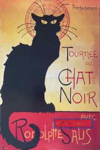 Tournée Du Chat Noir von Rodolph Salis Poster 24 x 36 - Bild 1 von 1