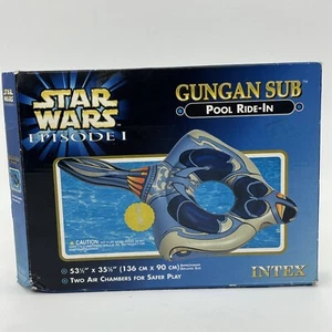Star Wars Gungan Sub Pool Ride-In Episode I 53" X 35" Vintage Intex Pool Float - Picture 1 of 9
