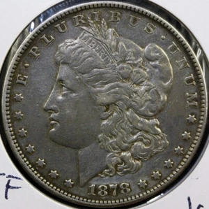 1878-P 8TF Morgan dollaro d'argento XF+ US#361 - Foto 1 di 2