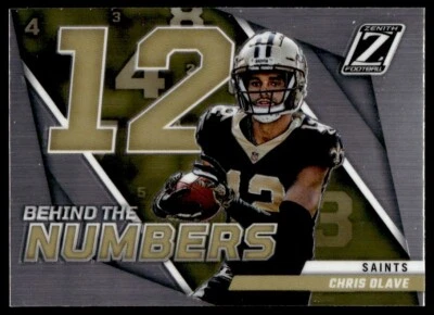 2022 Panini Zenith Chris Olave Rookie G41 New Orleans Saints #BN-CO - Image 1 of 2
