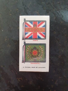 REGIMENTAL STANDARDS AND CAP BADGES - Full Set REPRO - John Players 1997 - EX - Picture 1 of 2