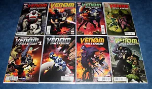 VENOM SPACE KNIGHT #1 2 3 4 5 6 7 8 primer juego de impresión MARVEL 2015 1a aplicación 803 casi nuevo - Imagen 1 de 1