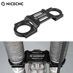 NICECNC Front Fork Brace Support Stabilizer Kit For Honda XR650L 1993-2024 2025 - Foto 1 di 12