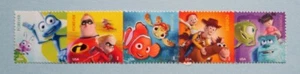Sc # 4677-4681 ~ Strip of 5 ~ Forever Issue, Pixar Mail a Smile - Picture 1 of 1