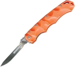 Havalon® Piranta Stag Blaze Orange Knife - Picture 1 of 4