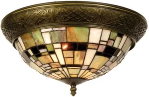 Tiffany Deckenlampe 38 cm multifarben 5LL-5348 - Bild 1 von 2