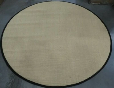 Alfombra de manchas trasera redonda BEIGE/NEGRA 6' X 6', precio reducido 1172626561 NF131A-6R Foto 1 de 4