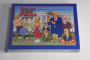Drain the Swamp Card Game Fake News Outlandish Quotes Trump Political Made In US - Picture 1 of 6