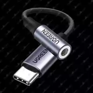 ⚡ ADAPTADOR JACK 3.5mm a USB-C -UGREEN- CONECTOR AURICULARES - CONVERTIDOR AUDIO - Imagen 1 de 13