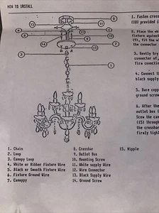 schöner Kronleuchter Made in Italy Neu In Offener Box. Muss zusammengestellt werden - Bild 1 von 18