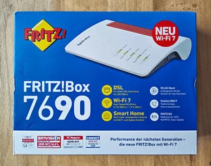 AVM FRITZ!Box 7690 - DSL-Router Wi-Fi 7 ADSL2+, WLAN Mesh, DECT - NEU - OVP - Bild 1 von 4