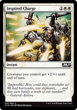INSPIRED CHARGE ~mtg NM-M M19 Magic 2019 Com x4