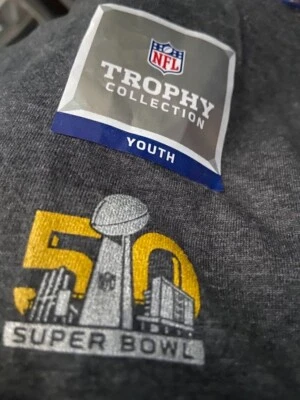 Camisa Denver SUPERBOWL Juvenil Nueva XL 50% Algodón/50% Poliéster EXTRA GRANDE Foto 1 de 2