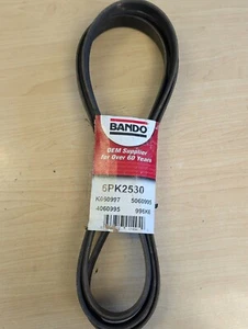 BANDO 6PK2530 Serpentine Belt-Rib Ace Precision Engineered V-Ribbed Belt - Picture 1 of 1