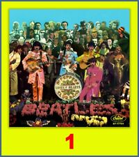 THE BEATLES- SGT. PEPPER  FANTASY 45 PICTURE SLEEVE #1 **COLORED VINYL SERIES**
