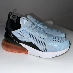 Womens NIKE Air Max 270 Ocean Bliss Blue Sneakers US 8 #36889 - Picture 1 of 11