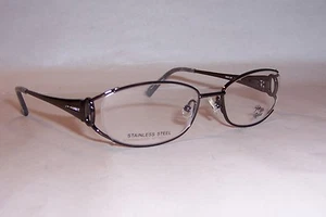 NEW SAKS FIFTH AVE EYEGLASSES 237 FY3 GRAY 52mm RX AUTHENTIC - Picture 1 of 8