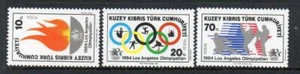TURCOCHIPRIOTA MNH 1984 SG150-152 JUEGOS OLÍMPICOS LOS ÁNGELES - Imagen 1 de 1