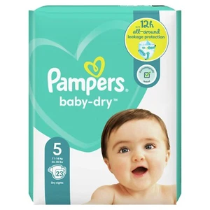 Pampers Baby Dry Nappies Size 5 - 23 Nappies - Picture 1 of 8