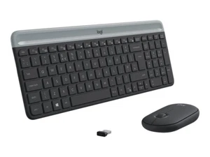 Logitech Slim Combo MK470 | Zestaw klawiatury i myszy | QWERTZ - Zdjęcie 1 z 8