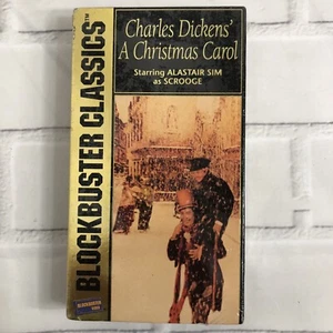 Blockbuster Video Classics Charles Dickens A Christmas Carol 1993 VHS - Picture 1 of 2