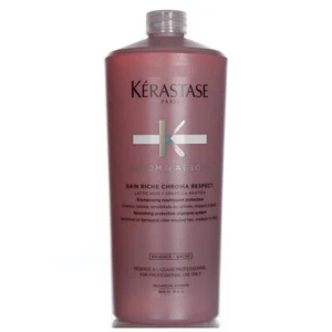 Kerastase Chroma Absolu Bain Riche Chroma Respect 34oz/1000ml PRO - Picture 1 of 1