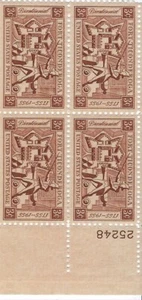 Fort Ticonderoga 3 cent postage stamp - Picture 1 of 1