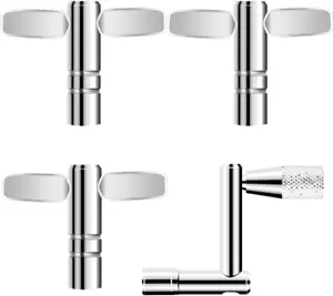 Drum Keys 3 Pack Universal Drum Tuning Key with Continuous Motion Speed Key - Picture 1 of 12