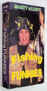 MARTY ALLEN'S FISHING FUNNIES VHS Comedy Skits About Fishermen "History" EP Mode - Picture 1 of 6