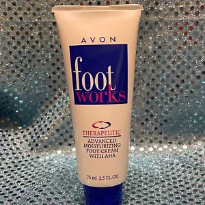 Avon Foot Works Therapeutic Advanced Moisturizing Foot Cream w/AHA 2.5o - Picture 1 of 1