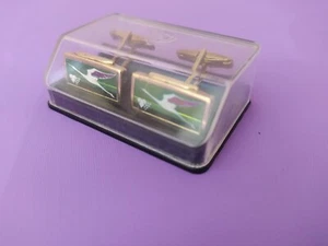 Soviet vintage cufflinks Moldova USSR Moldvinprom Запонки Молдвинпром Молдавия - Picture 1 of 16