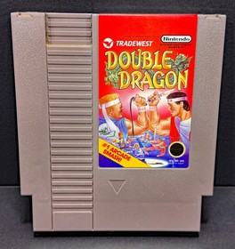 1985 Double Dragon Nintendo NES Video Game Cartridge ~NO Box or Papers Tradewest