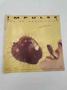 Impulse Magazine Toronto Art Culture Fall 1984 VTG Art If Advertising F1 - Picture 1 of 20