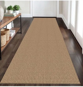Ivissy Braided Runner Rug 2x8 Ft Washable for Hallways Non Slip Cotton Indoor - Picture 1 of 4