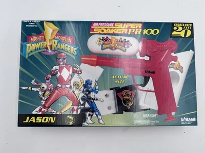 Vintage Mighty Morphin Power Rangers Jason Super Soaker PR100 1994 Caixa Aberta - Imagem 1 de 4