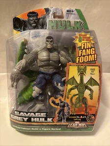 Marvel Legends Savage Grey Hulk Actionfigur BAF Fin Fang Foom Neu in OVP - Bild 1 von 2