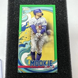 Carta Baseball 2022 Topps Rip Mini Mookie Betts Verde #11/15 #MRIP-MB LA Dodgers - Foto 1 di 3