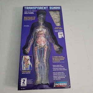 Lindberg Transparent Woman Model Kit  19" Tall NIB - Picture 1 of 5