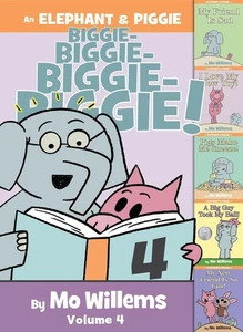 An Elephant & Piggie Biggie! Volume 4 by Mo Willems (English) Hardcover Book - Picture 1 of 1