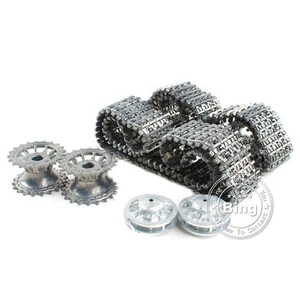 Hot Sale 1:16 Henglong Metal Tracks Sprockets Idler for TigerI 3818 3819 RC Tank - Picture 1 of 2
