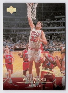 1995-96 Upper Deck Will Perdue #70 Electric Court Gold CHICAGO BULLS - Picture 1 of 2